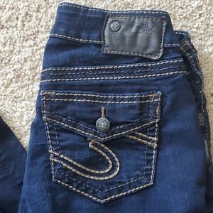 Silver Suki Skinny Jeans👖💥